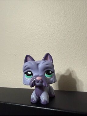 Authentic LPS Scottie Dog #2241 Purple Scottish Terrier G2 Hasbro